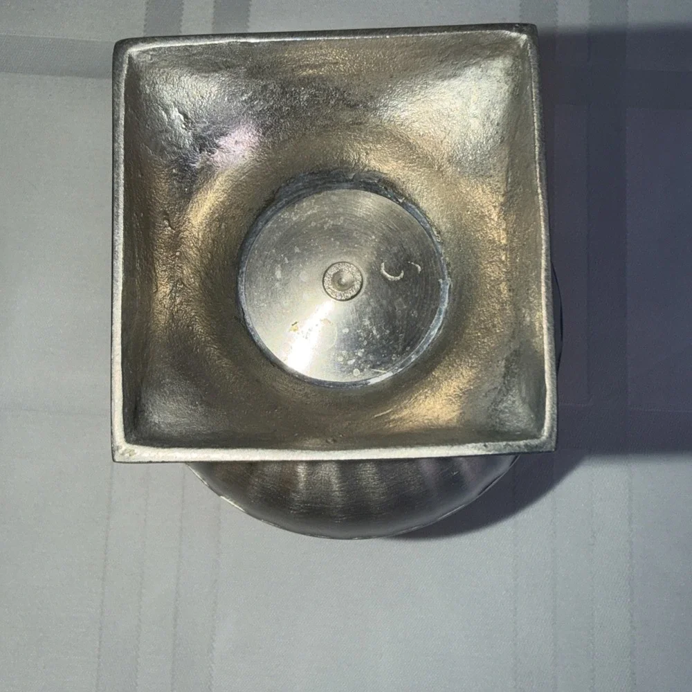 Pewter chalis/goblet/vase. 5 inches tall